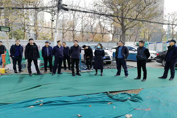 yl23455永利集团官网领导调研市政工程建设工作