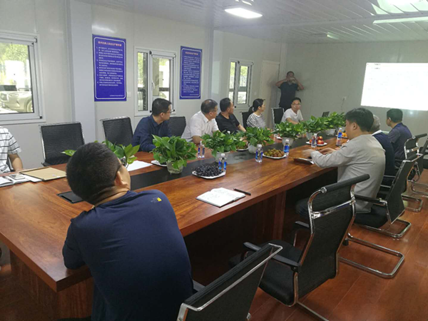 yl23455永利集团官网领导现场调研丽水路道路工程