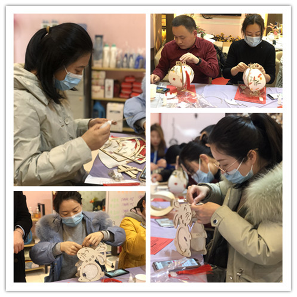 yl23455永利集团官网工会开展“做花灯 猜灯谜 欢喜闹元宵”活动