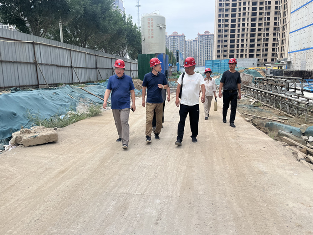 yl23455永利集团官网领导深入市政二部检查安全生产和防汛工作